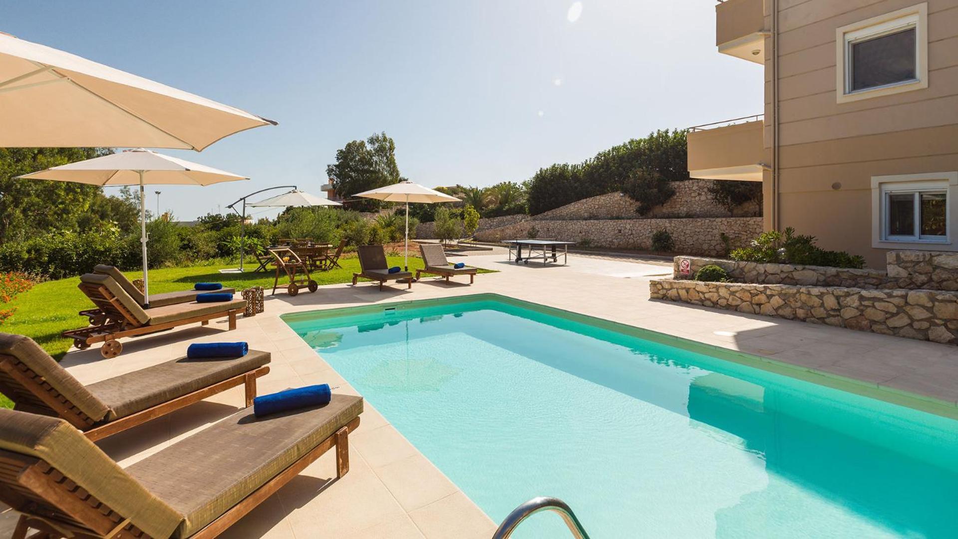 Villa Crete View à Marathi  Extérieur photo
